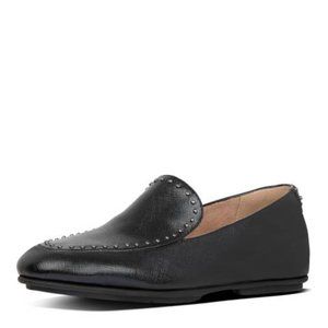 Black Fitflop Lena Microstud Loafers